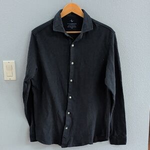 Tailorbyrd Men's Blue Flannel Button Up Shirt